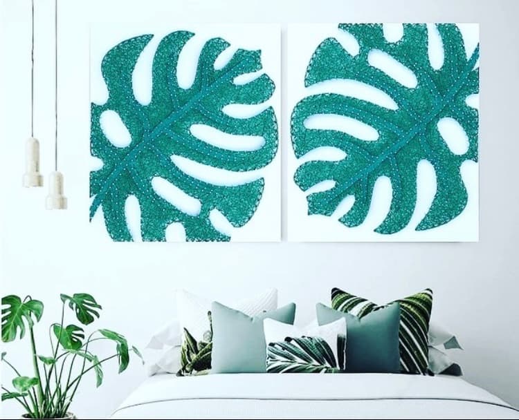 Monstera Duo by Ms Craftie