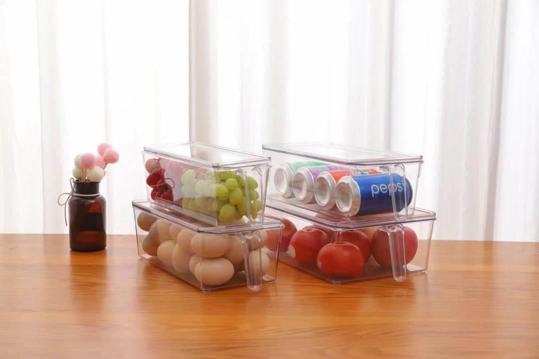 3pcs plastic fridge containers