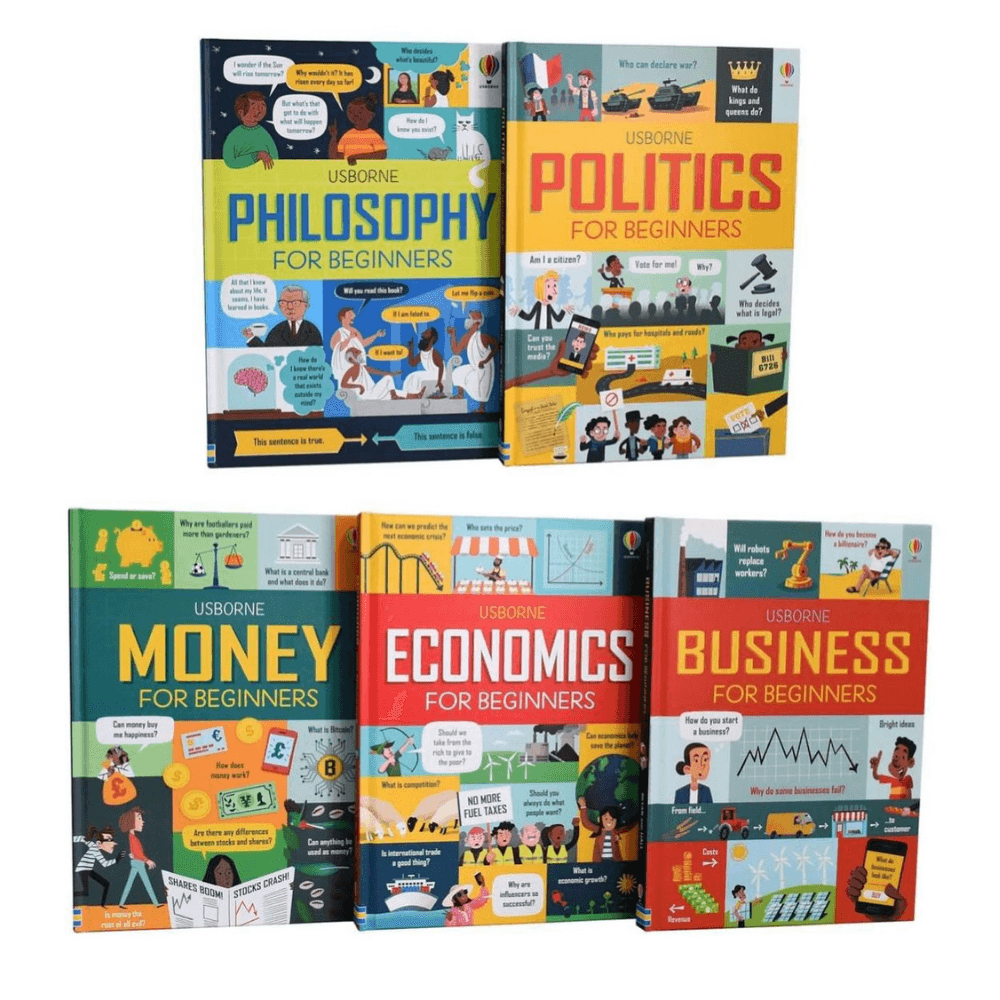 Usborne Big Subjects for Beginners Books Collection