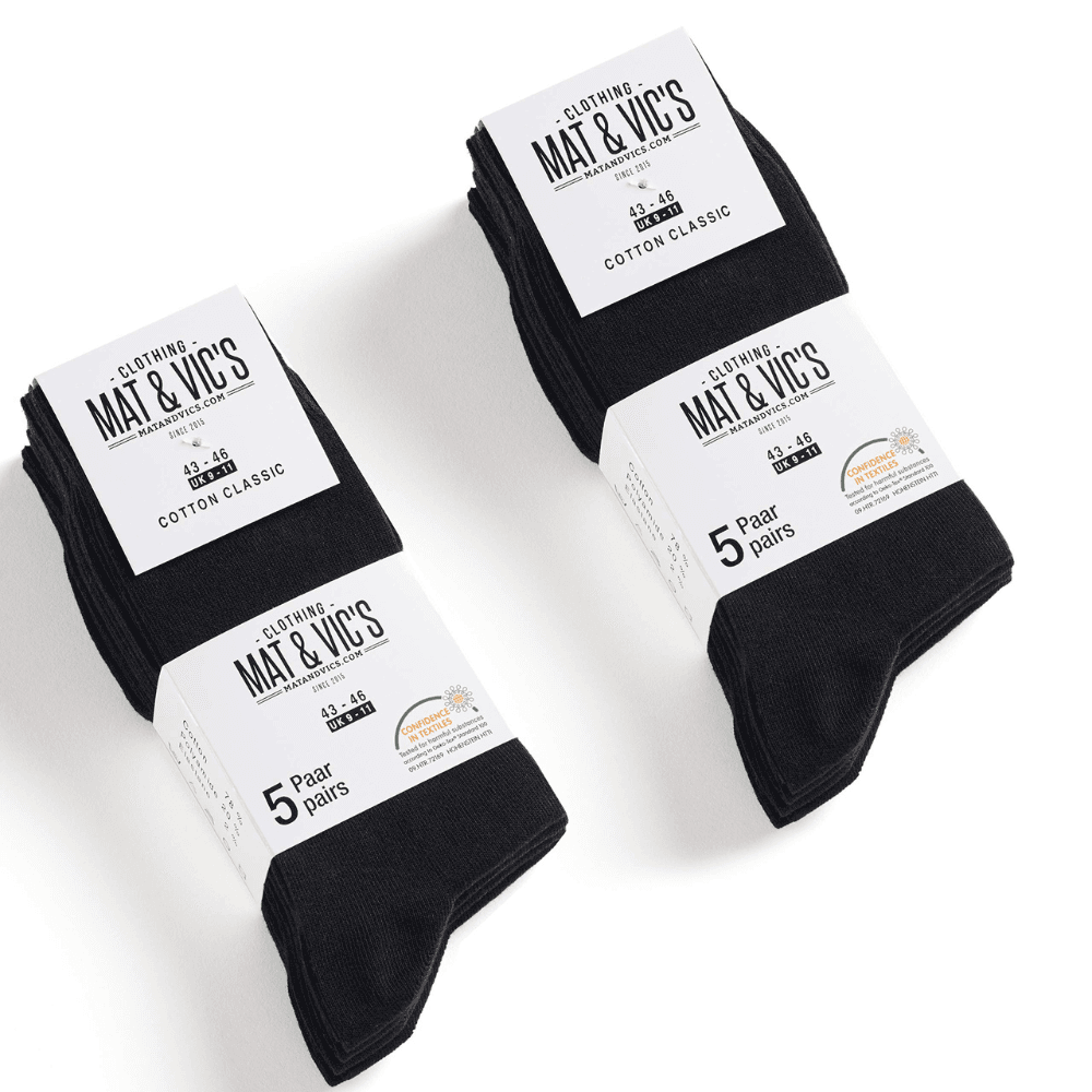 Mat and Vic's Socks (5 pairs)