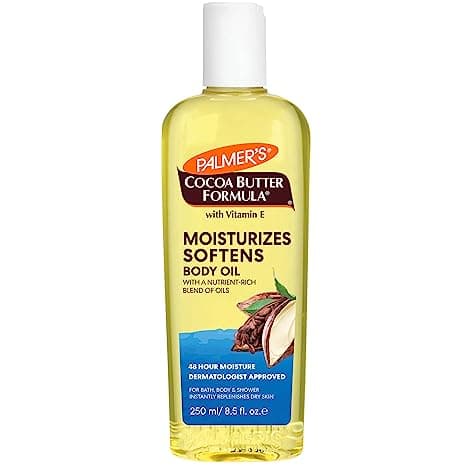 Moisturizes softens body oil