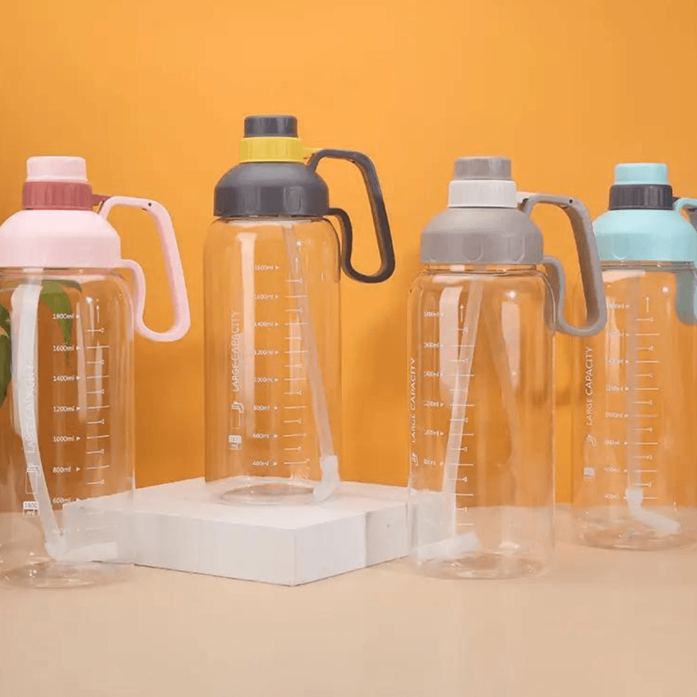 Water bottle transparent 1800ML