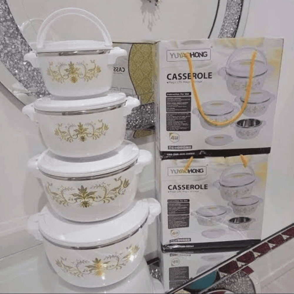 Hot Pots 4pcs Bowl Storages