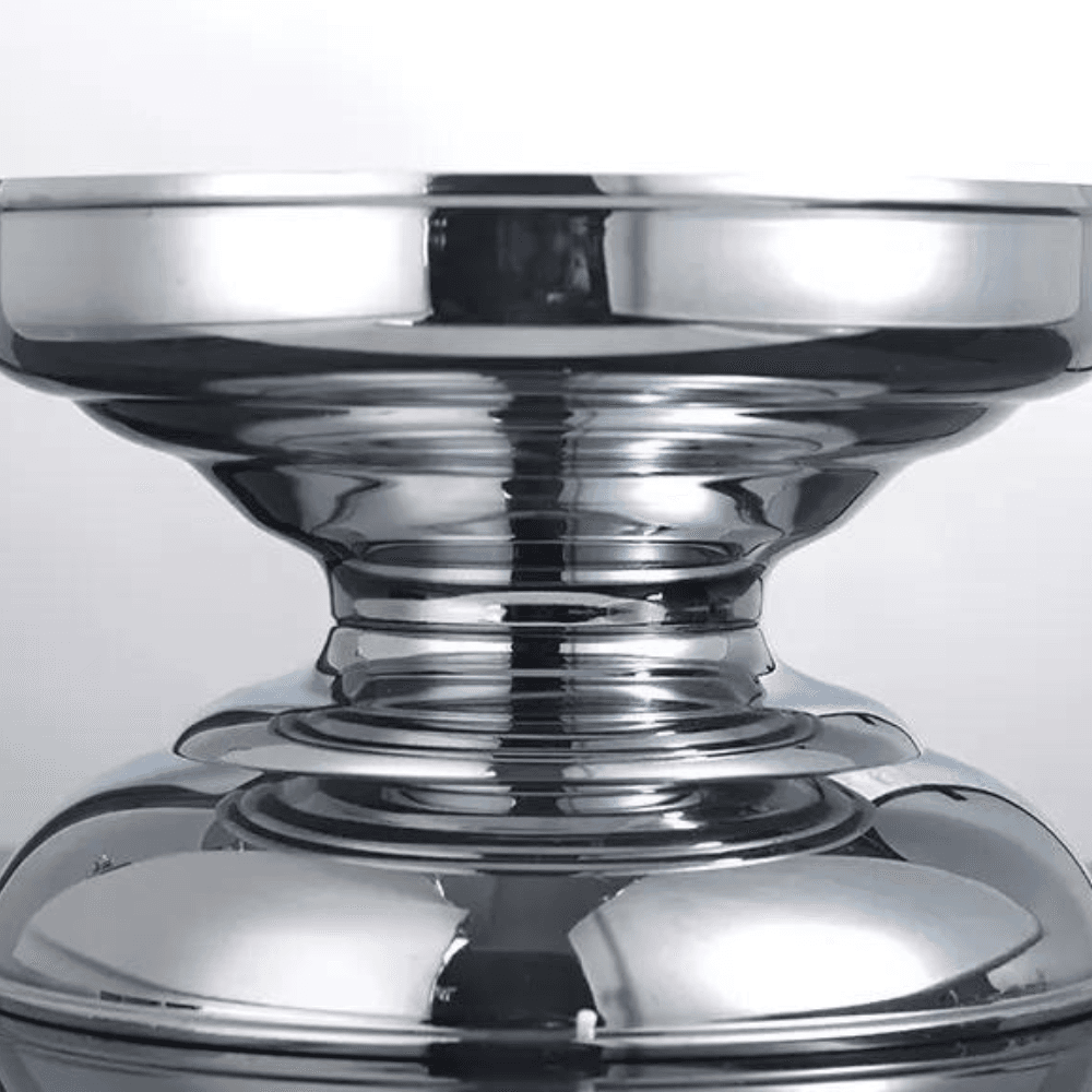 Tall glass drink dispenser