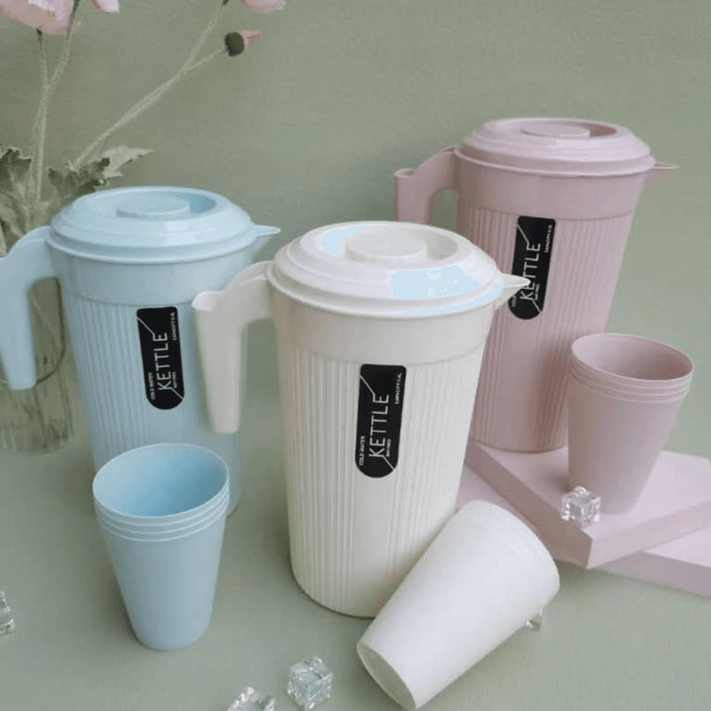 Juice Water Jug with Glasses