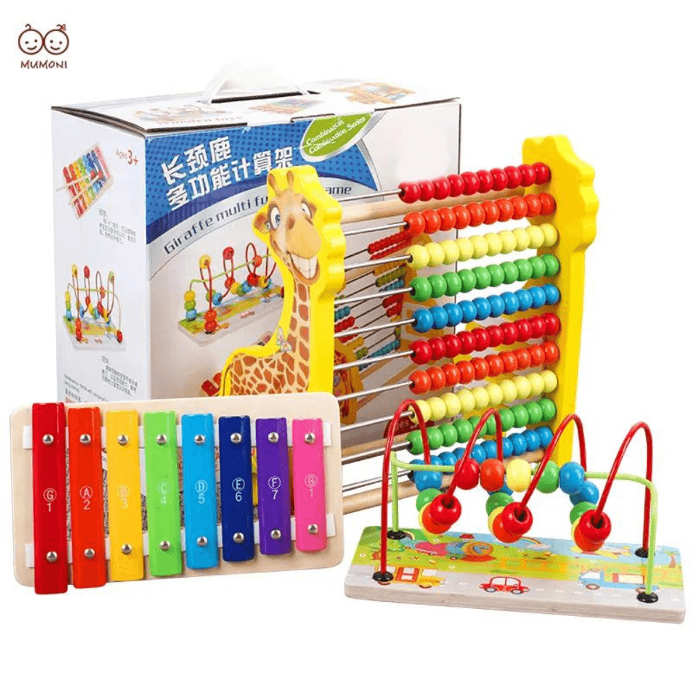 Wooden Bead Maze Toy
