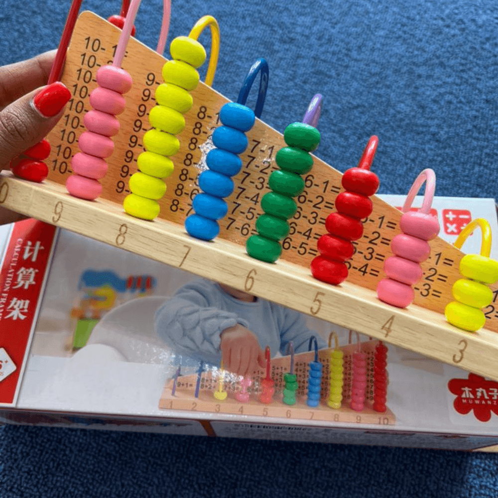 Abacus Math Toy Wooden Beads