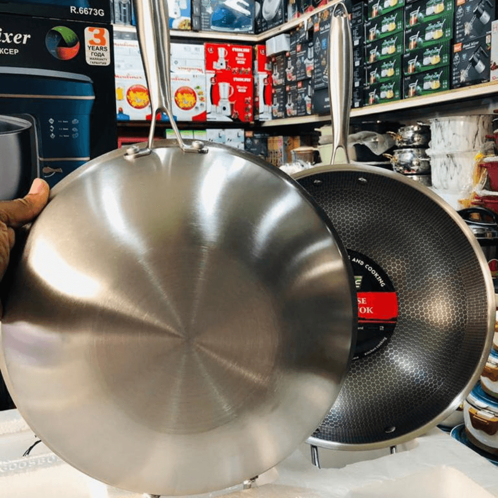 Stainless Steel Nonstick Pan