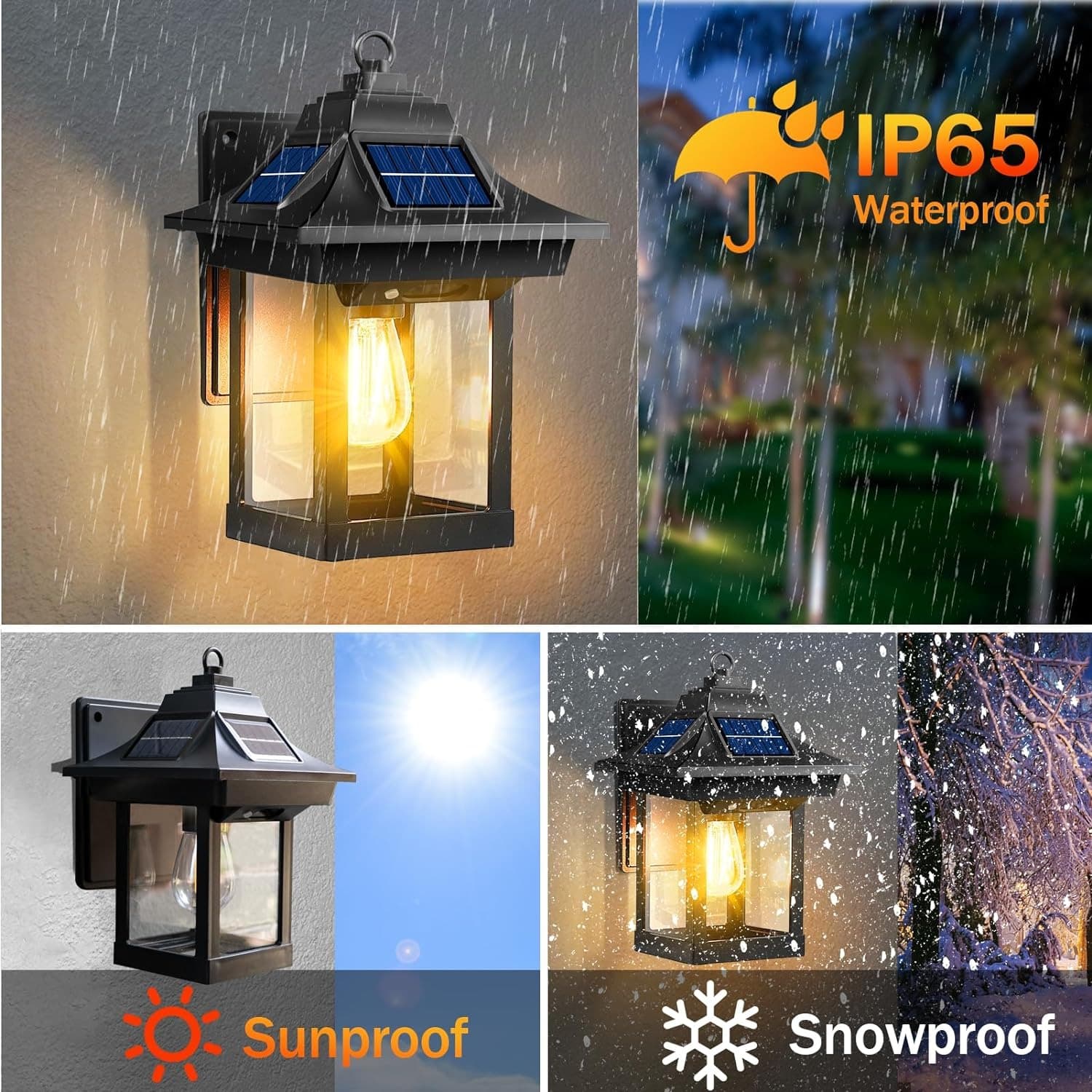 Solar Wall Lantern