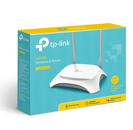 TP-Link TL-MR3420 3G/4G Wireless N Router