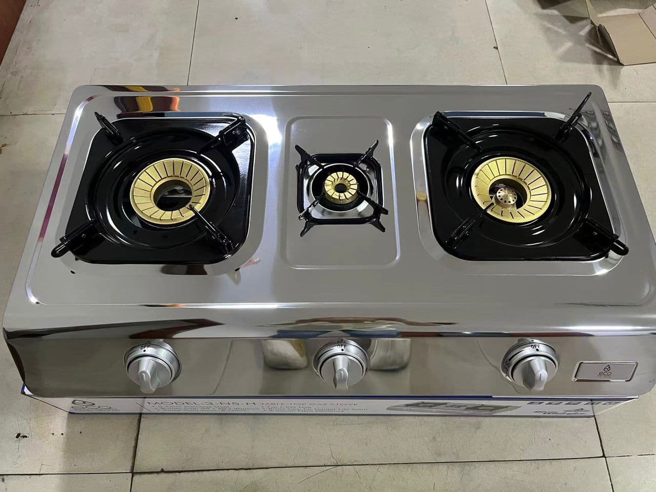 Eco Africa 3 Burner Gas Stove