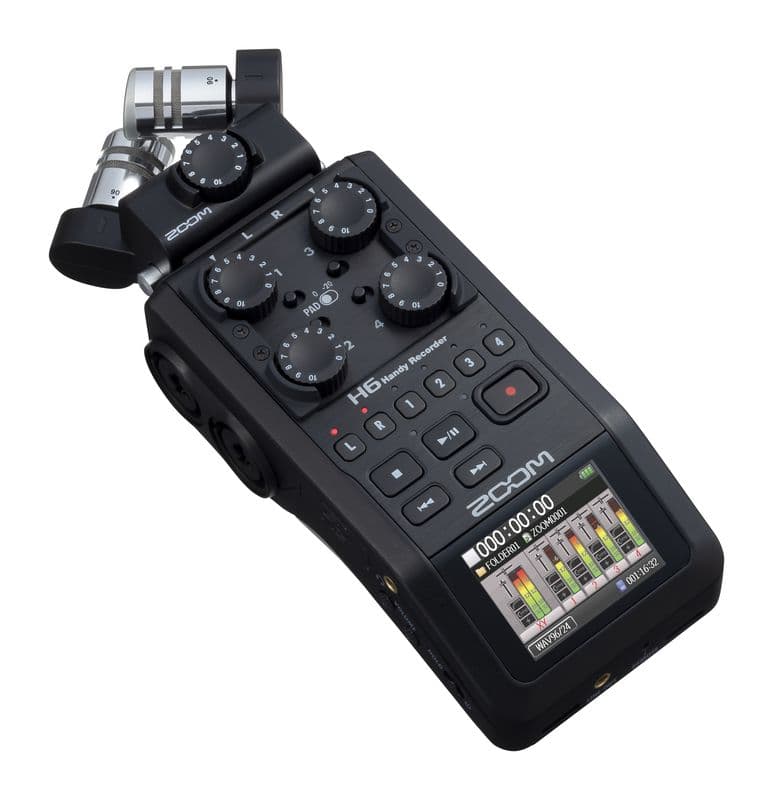 Zoom H6 recorder