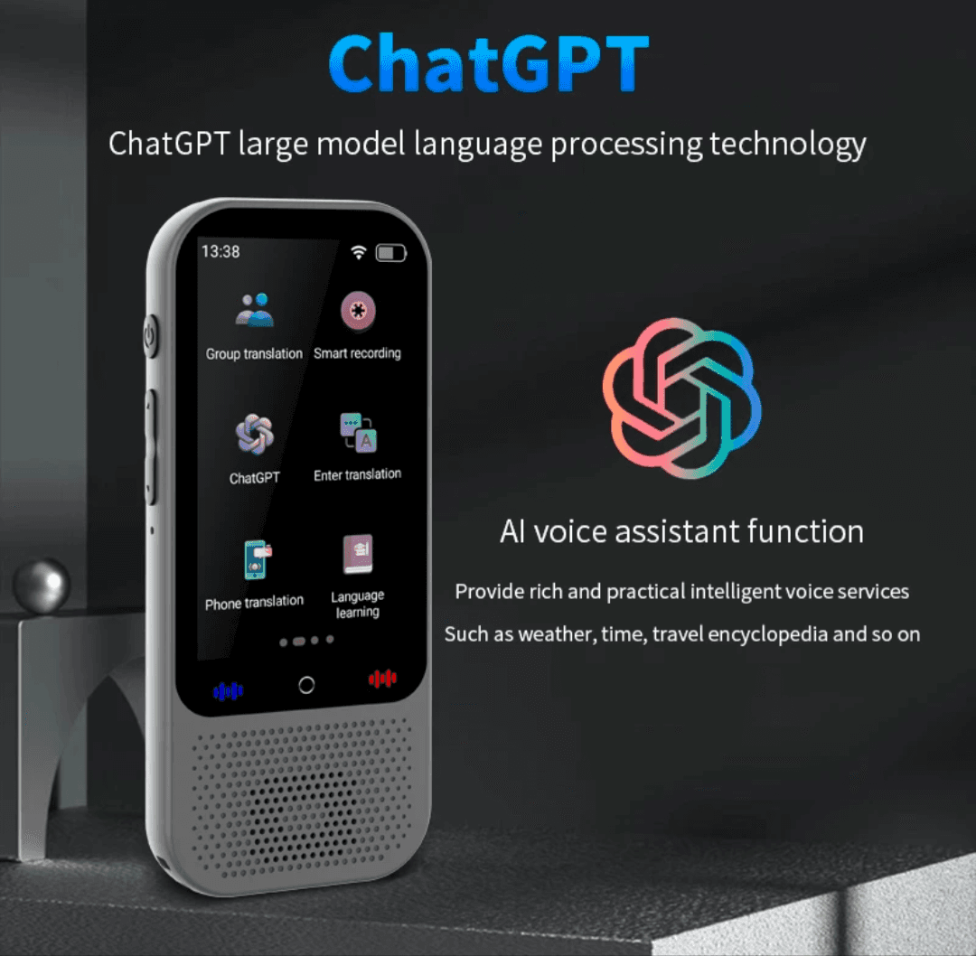 Portable Translation machine S80 Pro Chat GPT