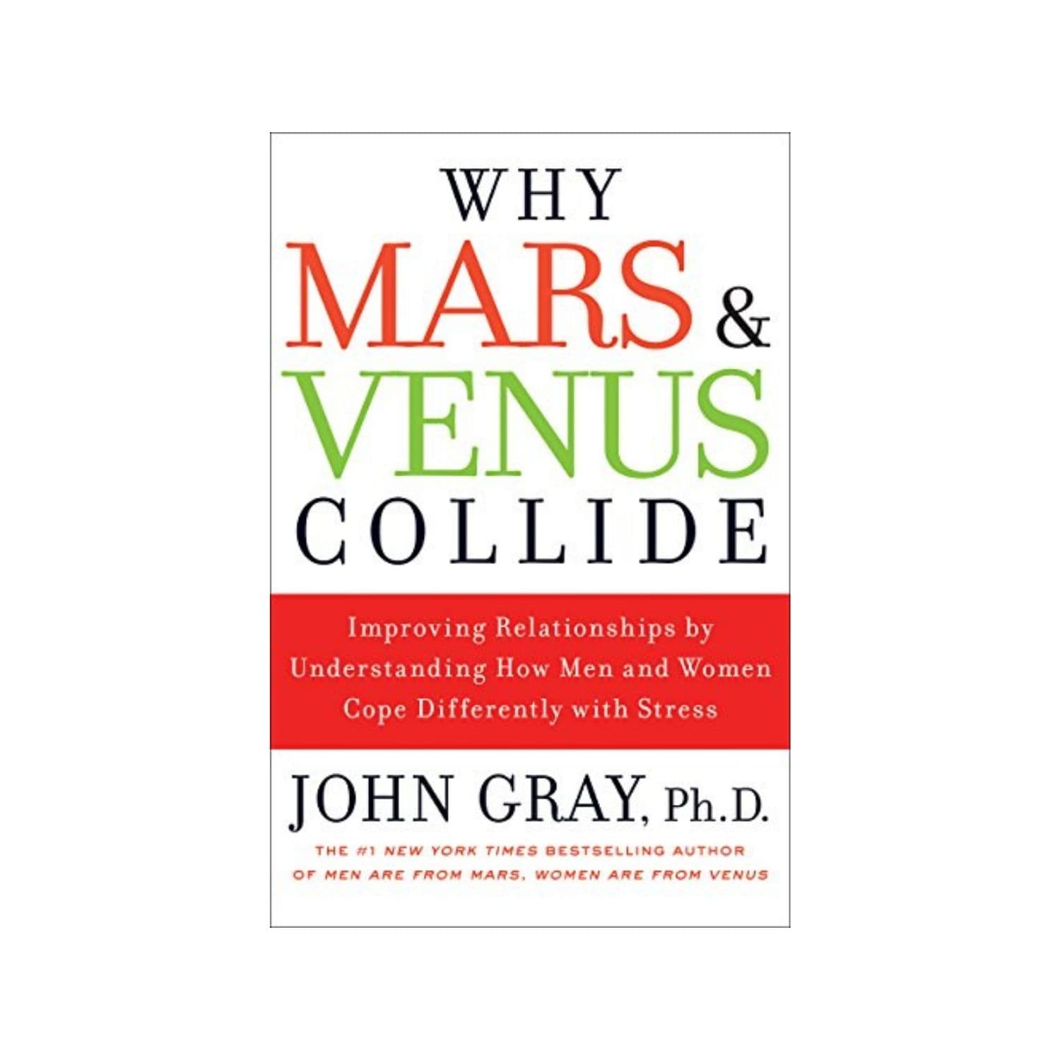 Why Mars and Venus Collide: Improving Relationships by Understanding How Men and Women Cope Differently with Stress by John Gray