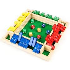 4 players dice Board Game