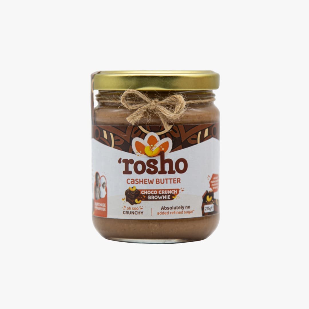 'Rosho Choco Crunch Brownie Cashew Butter (215g)