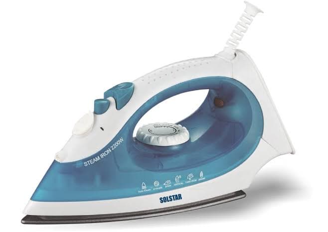 SOLSTAR STEAM IRON  IS 1048A SS