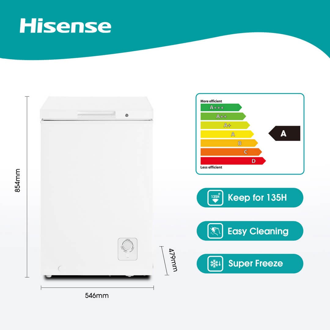 Hisense Chest Freezer 95 Ltr  |   H125CF