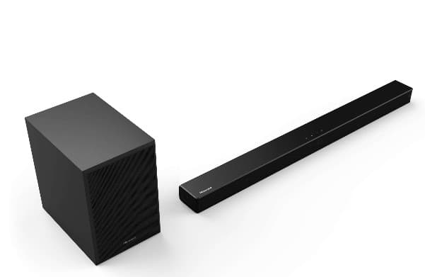 Hisense 2.1Ch 300W Atmos Bluetooth Soundbar with Wireless Subwoofer | AX2107G