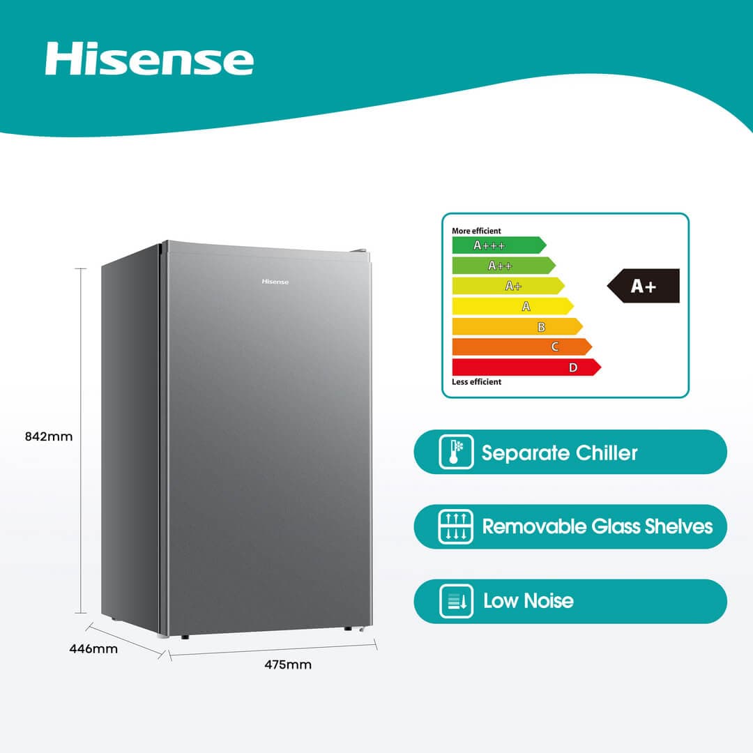 Hisense Bar Fridge 90 Ltr | H125RTS