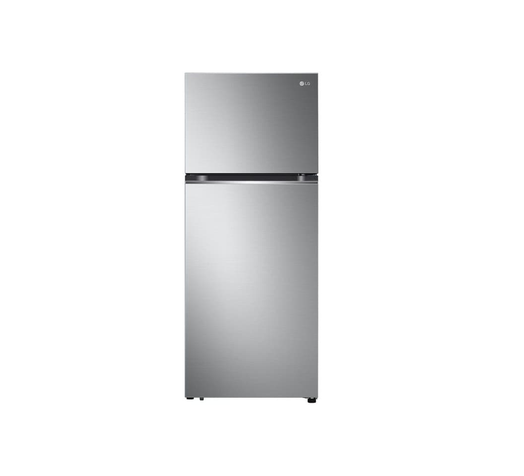LG GN-B472PLMB Top Mount Freezer Fridge, 375L