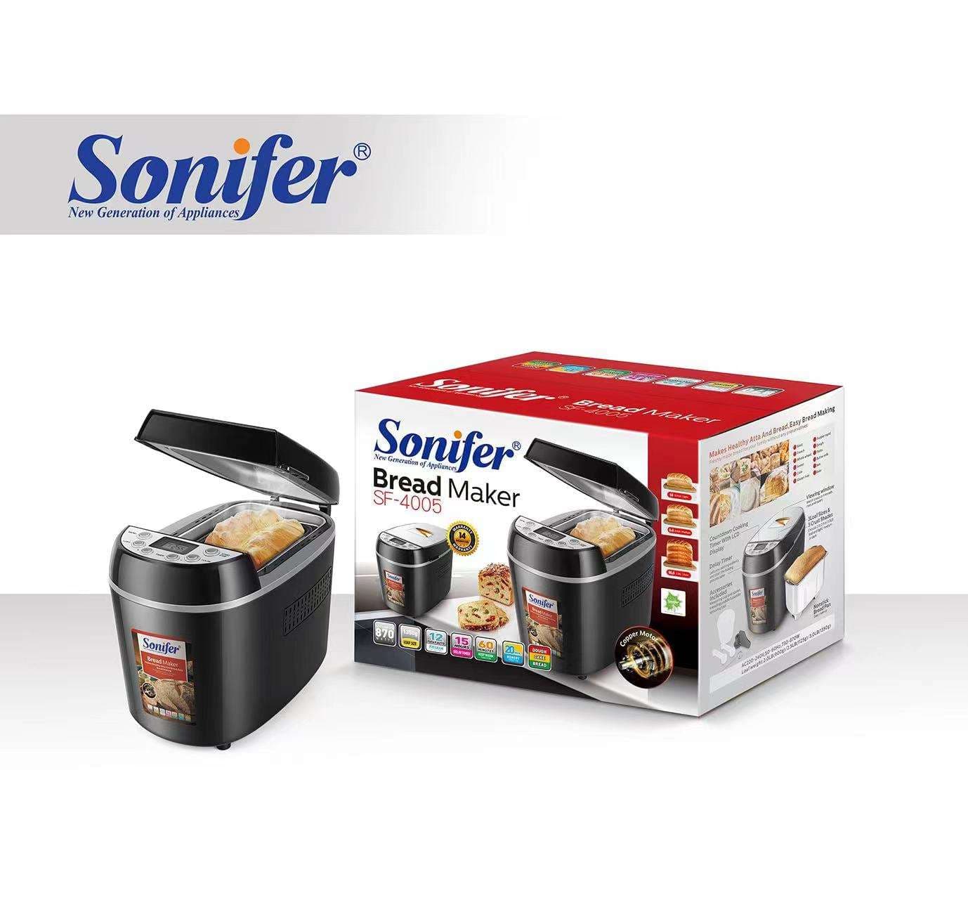 SONIFER BREAD MAKER SF-4005