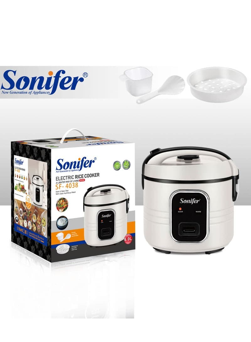 SONIFER RICE COOKER  SF - 4038 6L
