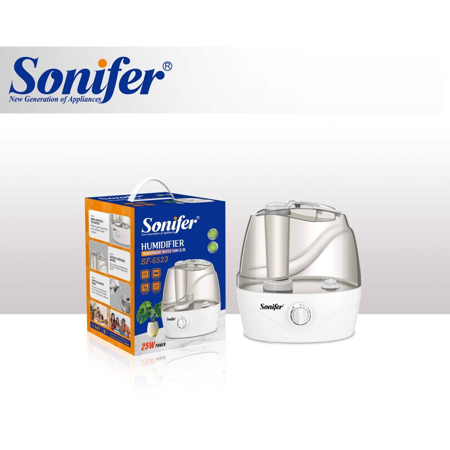 SONIFER  HUMIDIFIER SF-6523