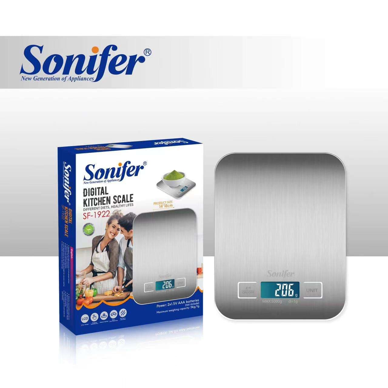 SONIFER  DIGITAL KITCHEN SCALE SF -1922