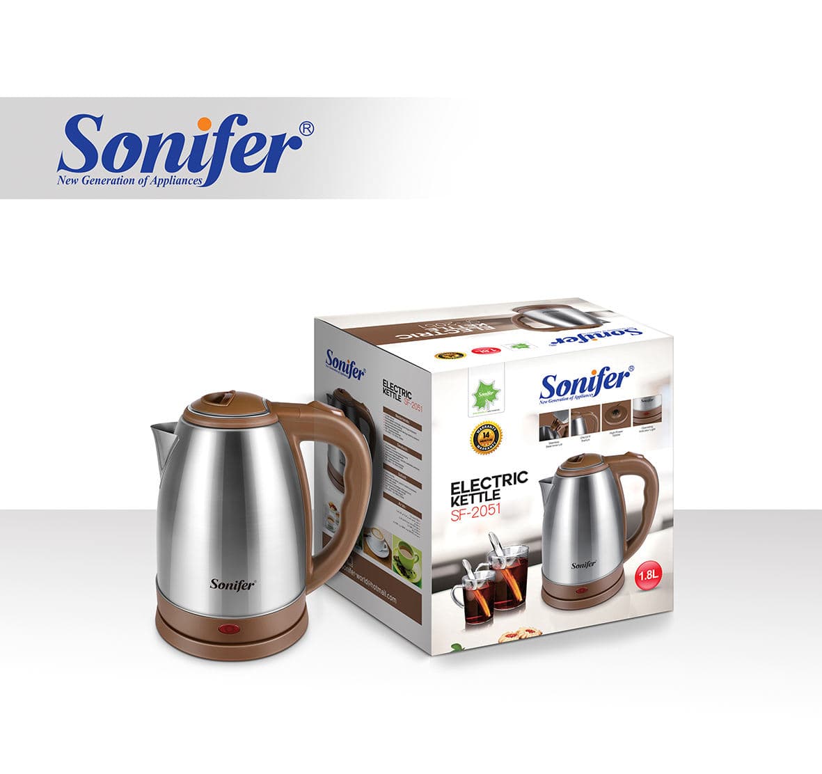 SONIFER ELECTRIC KETTLE SF2051