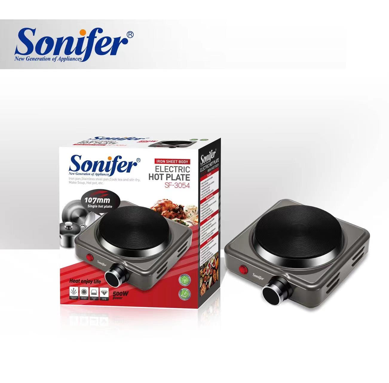 SONIFER ELECTRIC HOT PLATES SF-3054
