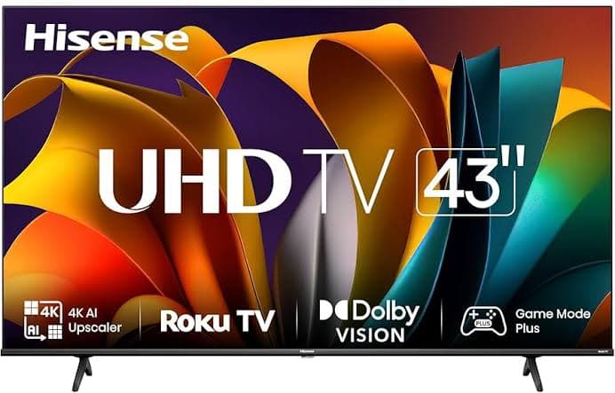HISENSE 43 SMART 4K 43A6H