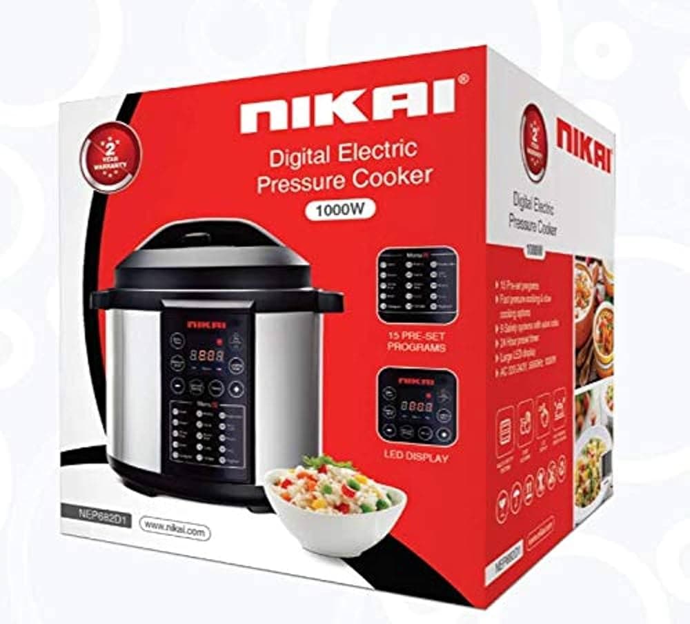 NIKAI PRESSURE COOKER NEP682DX