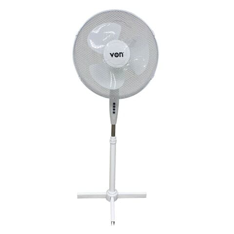 VON STANDING FAN VSNJ6420W 40W white
