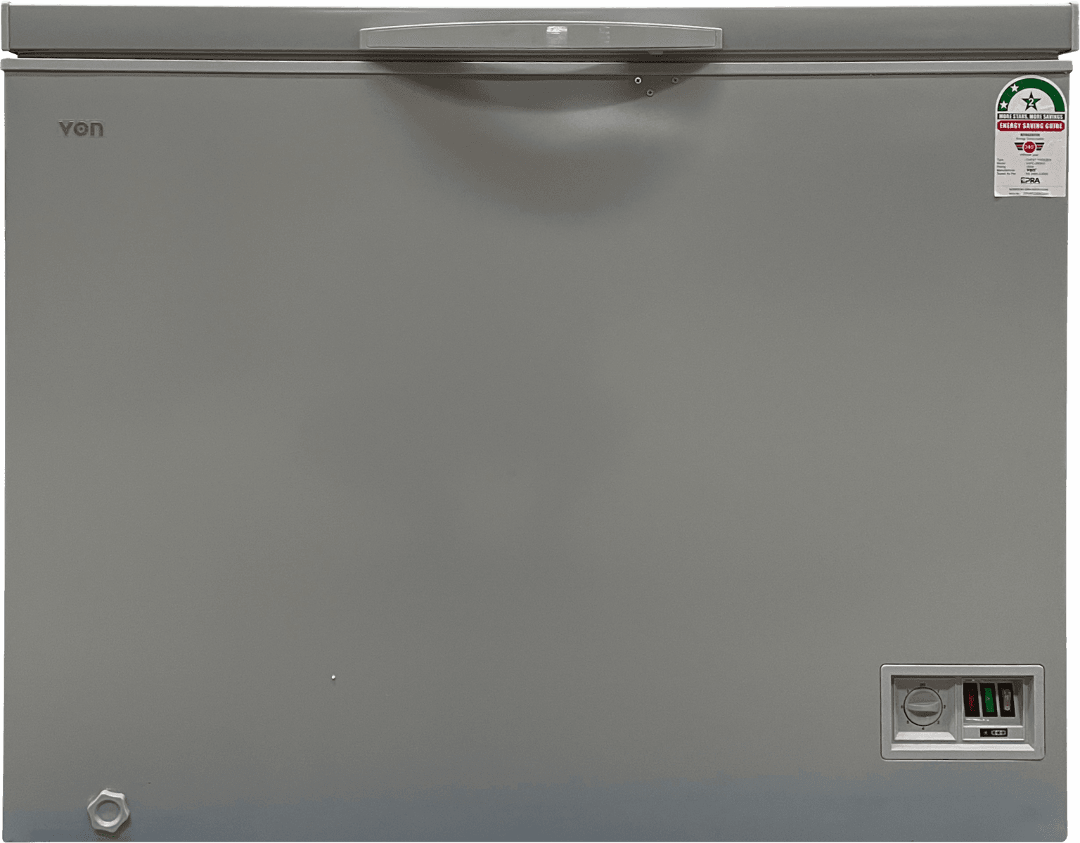 VON FREEZER VAFC25DKG 252L