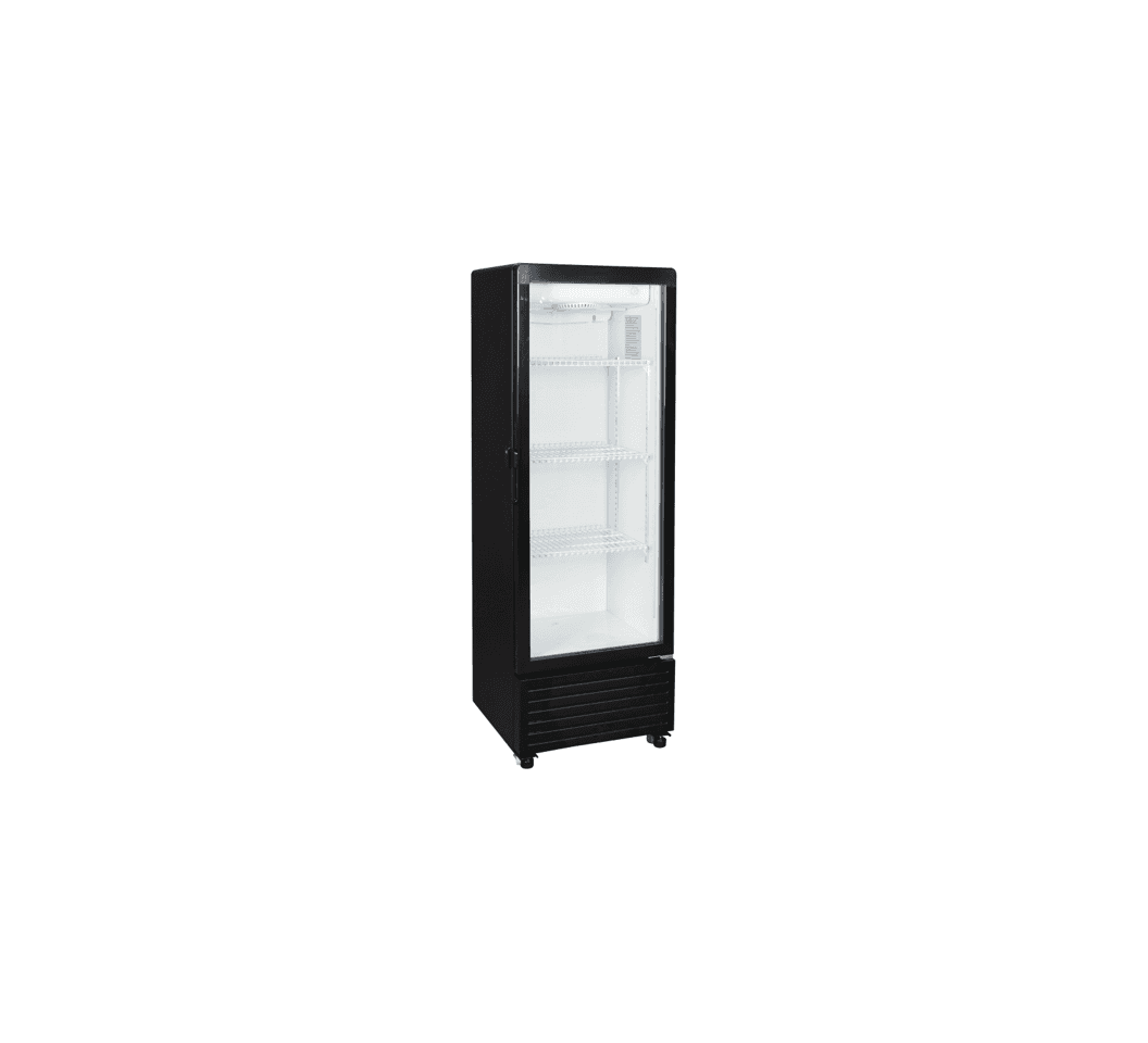 Von VZC15DXK Vertical Cooler, 150L - Black