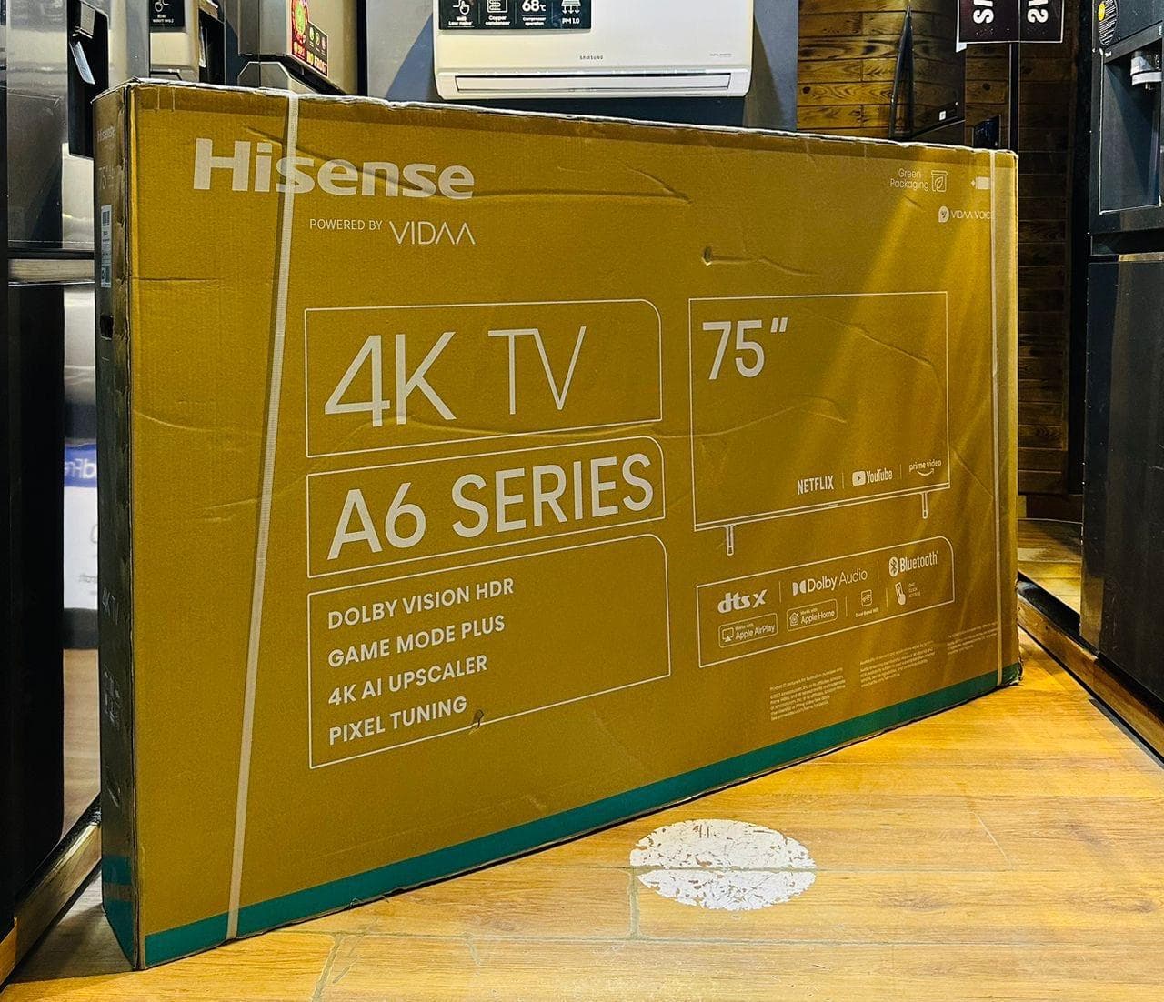 Hisense 75" 4K UHD Smart TV – A6 Series