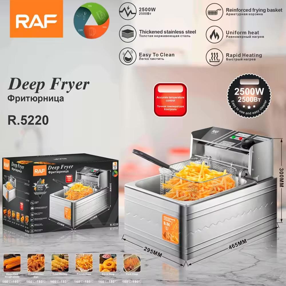 RAF Deep Fryer R.5220 – 5.5L