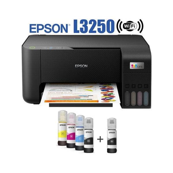 Epson L3250 WIRELESS Ink Tank Printer - Print, Scan, Copy