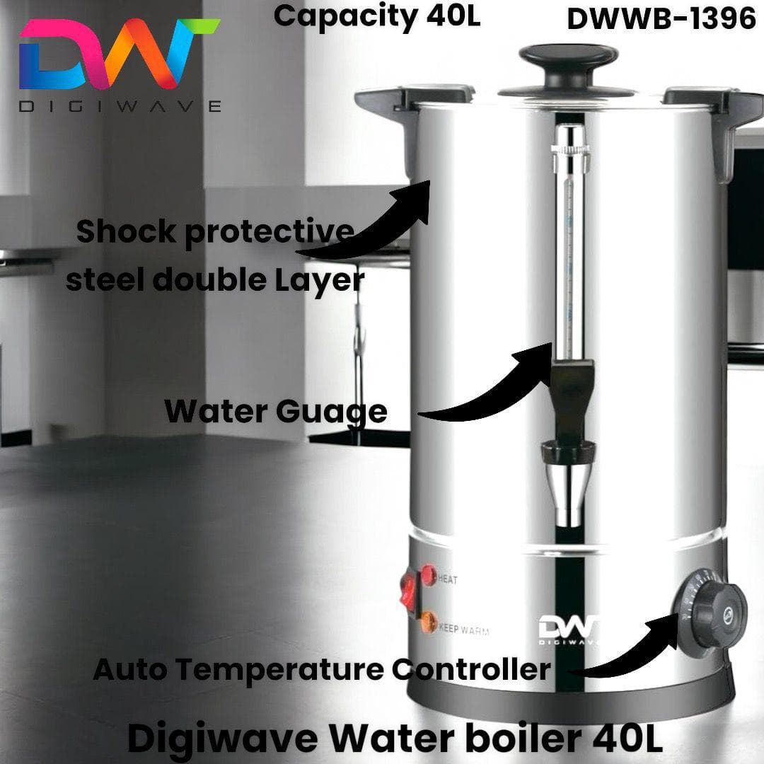 Digiwave Water Boiler with a 40L capacity (model DWWB-1396)