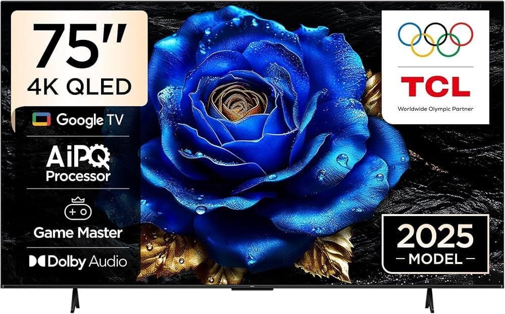 TCL 75T6C 75 Inch Smart TV 4K QLED