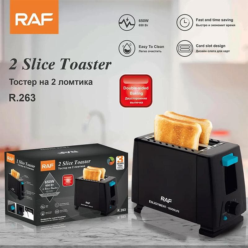 Raf R.263 Multifunction Toaster Bread Toaster