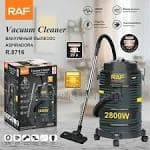 RAF R.8716 is a heavy-duty, 2800W industrial and domestic drum vacuum cleaner