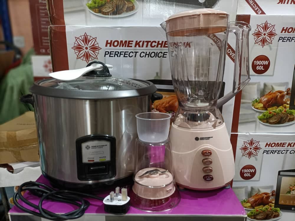 Rice cooker and blender