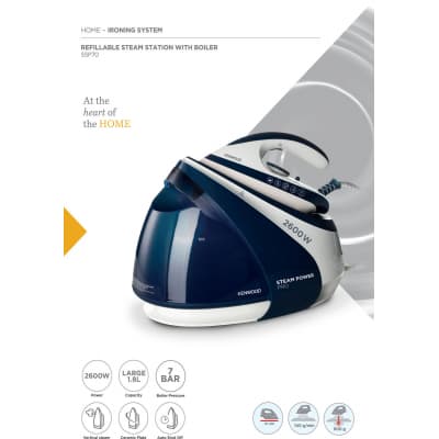 Kenwood Steam Iron Steam Station 2600W