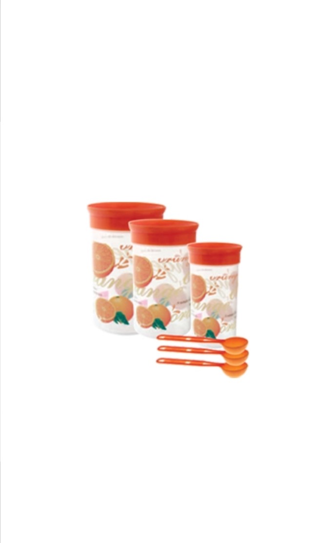 Cello Plastic Container Glory (Small) 750ml, 1000ml & 2000ml 3pc Set