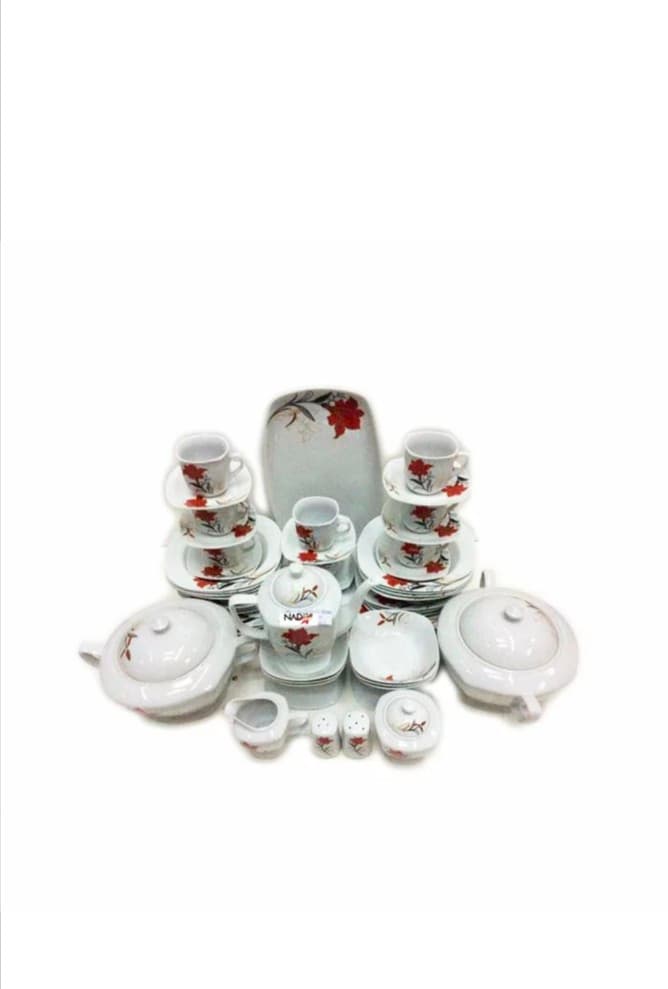 Yaspeco Dinner Set Square 60pc 1st E9-207