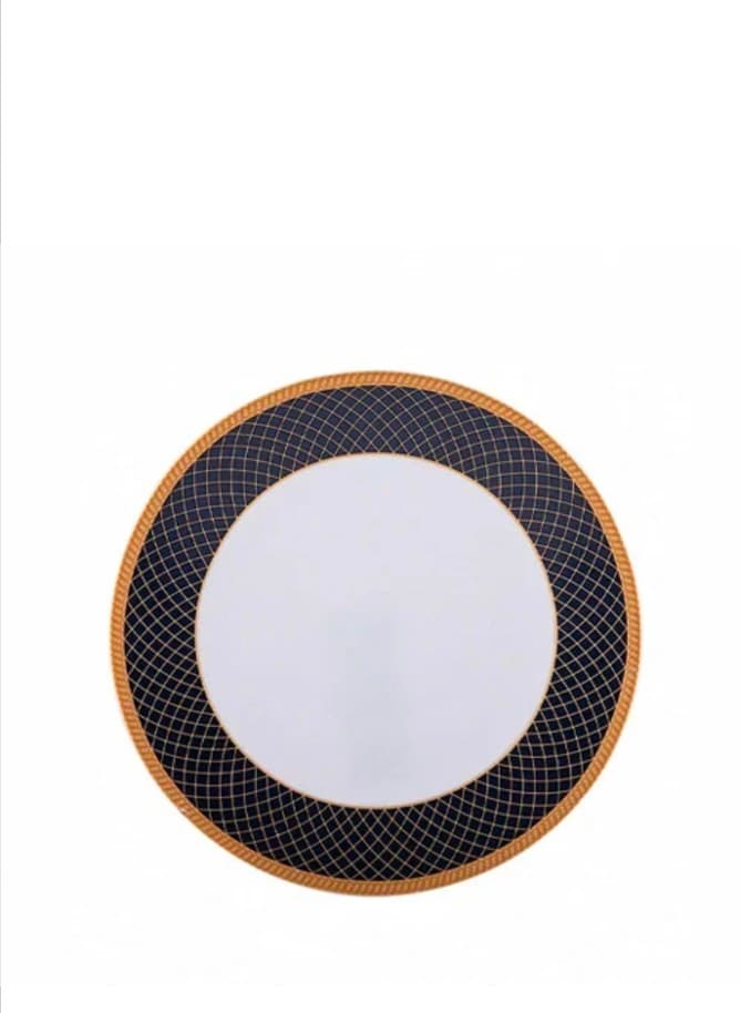 La Opala Dinner Plate 6pcs Flowered Regent Blue 277mm 0500