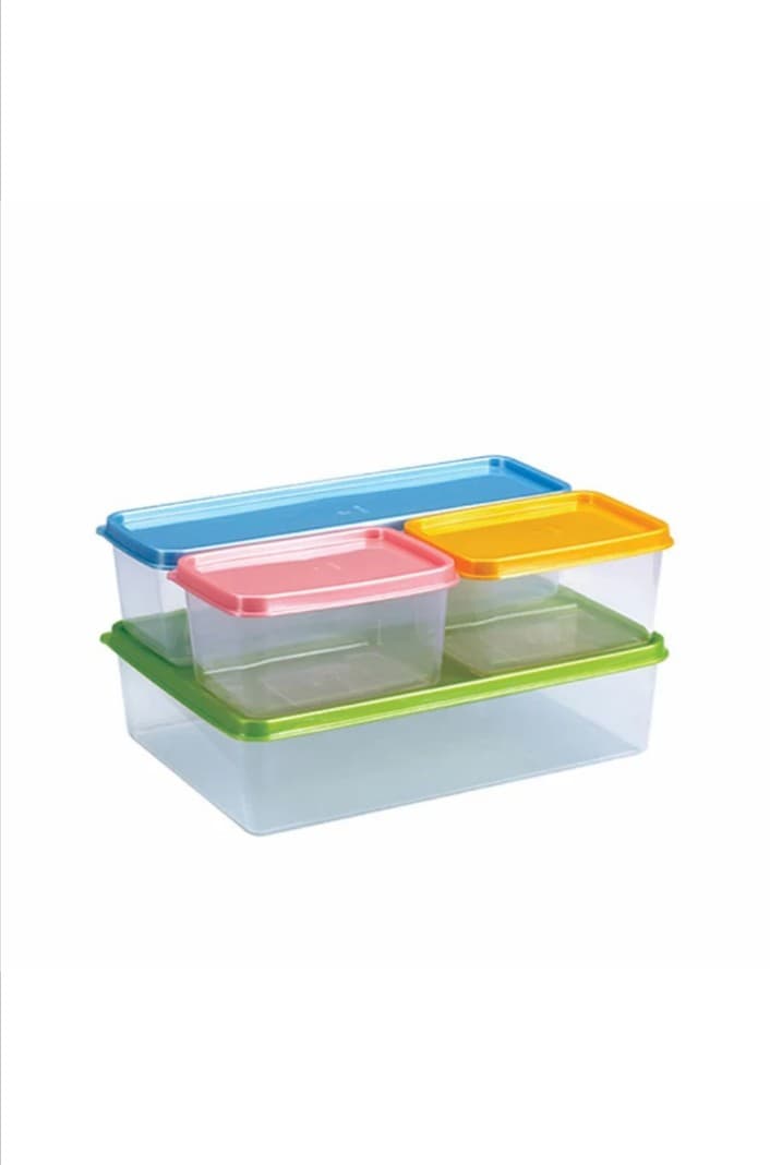 Lionstar Container Cool Sealware 4pc Set Multicolour SW-45