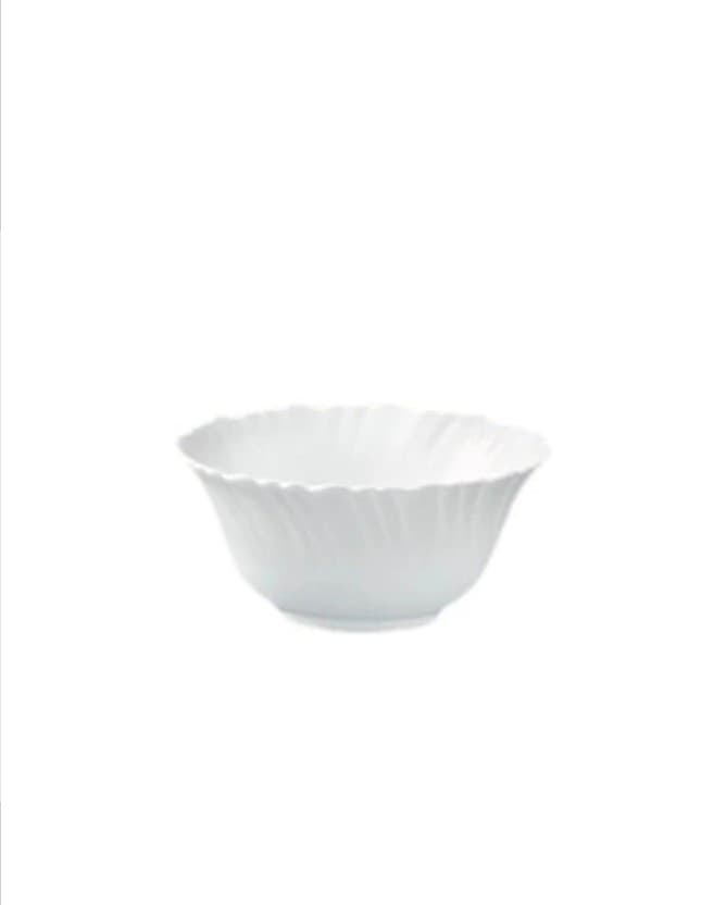 La Opala Soup Bowl 6pc White 125mm/6cm 0225